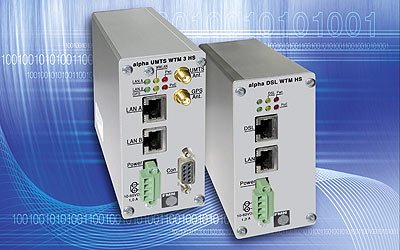 Промышленные модули ADSL и UMTS